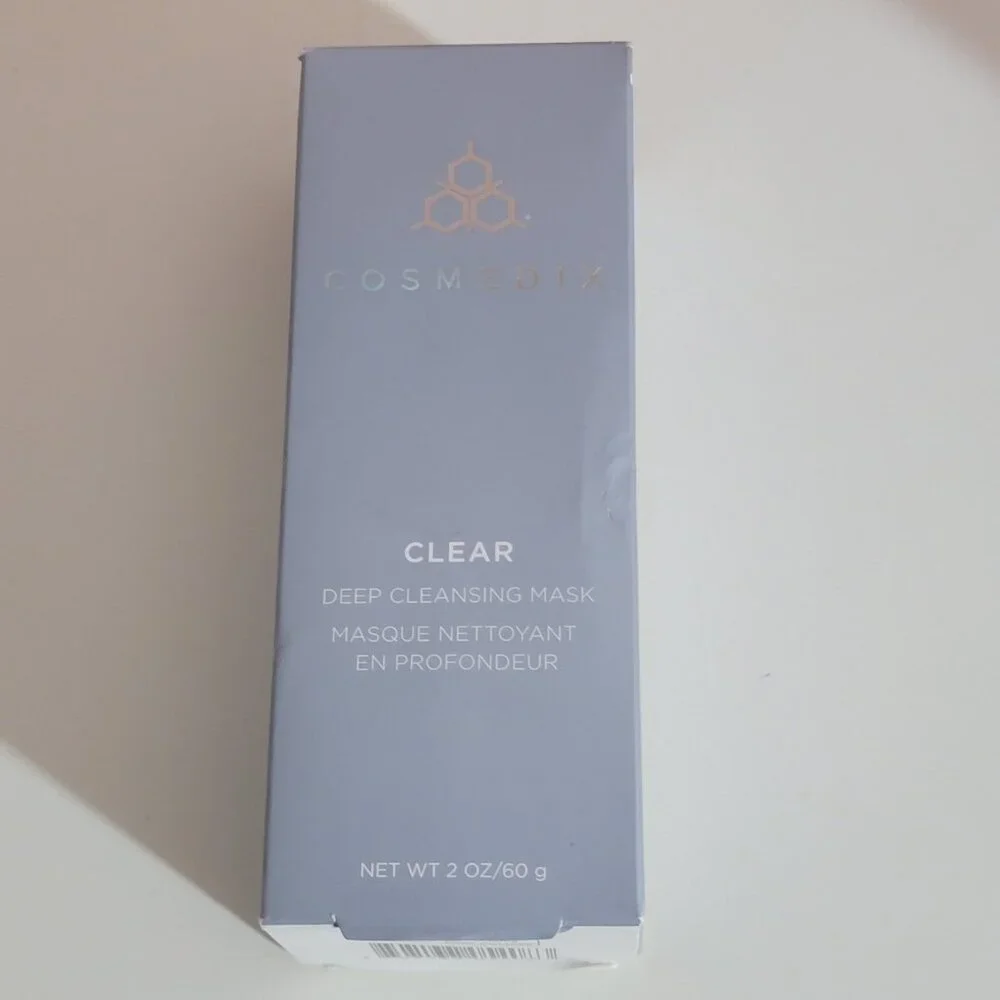 COSMEDIX Clear Deep Cleansing Mask - 2oz NIB Sealed